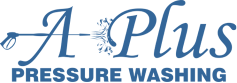 A Plus Pressure Washing Logo